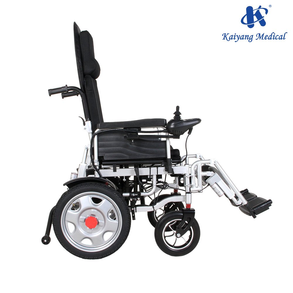 ky easygo standard lightweight foldable electric wheelchair