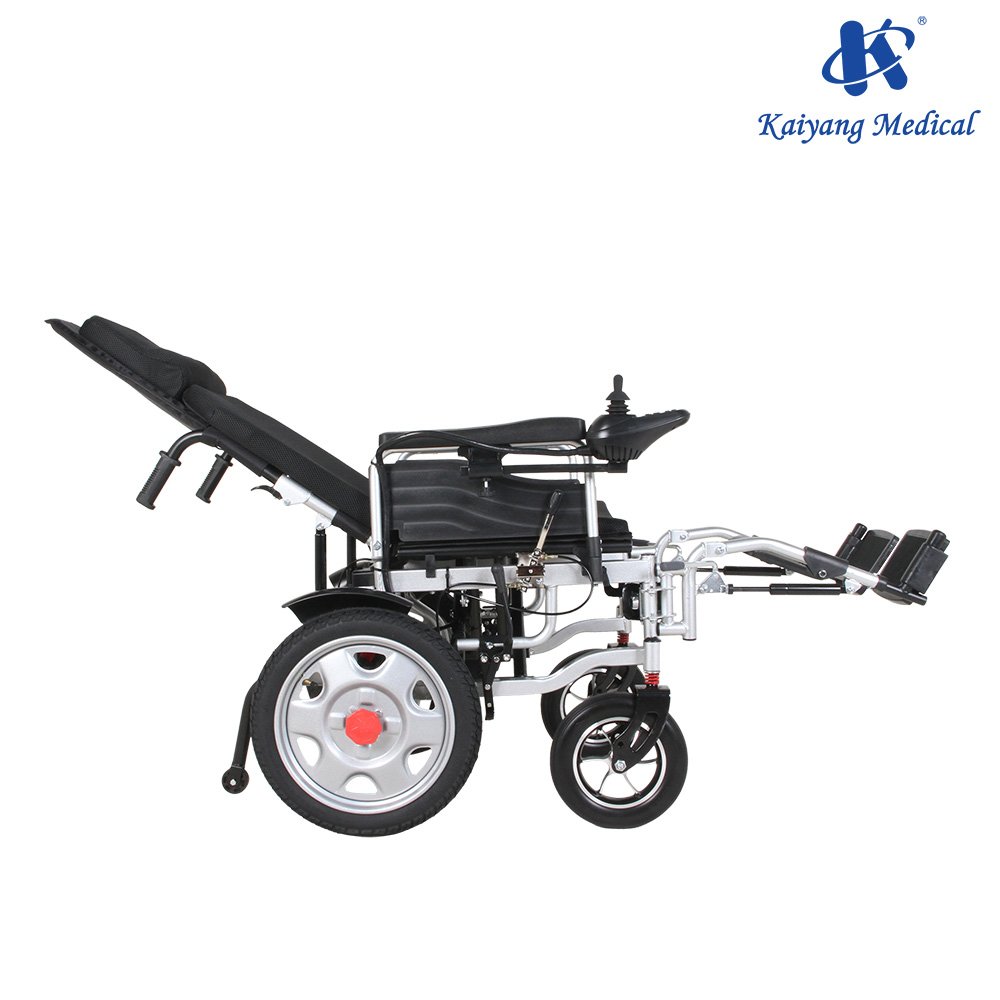 ky easygo standard lightweight foldable electric wheelchair