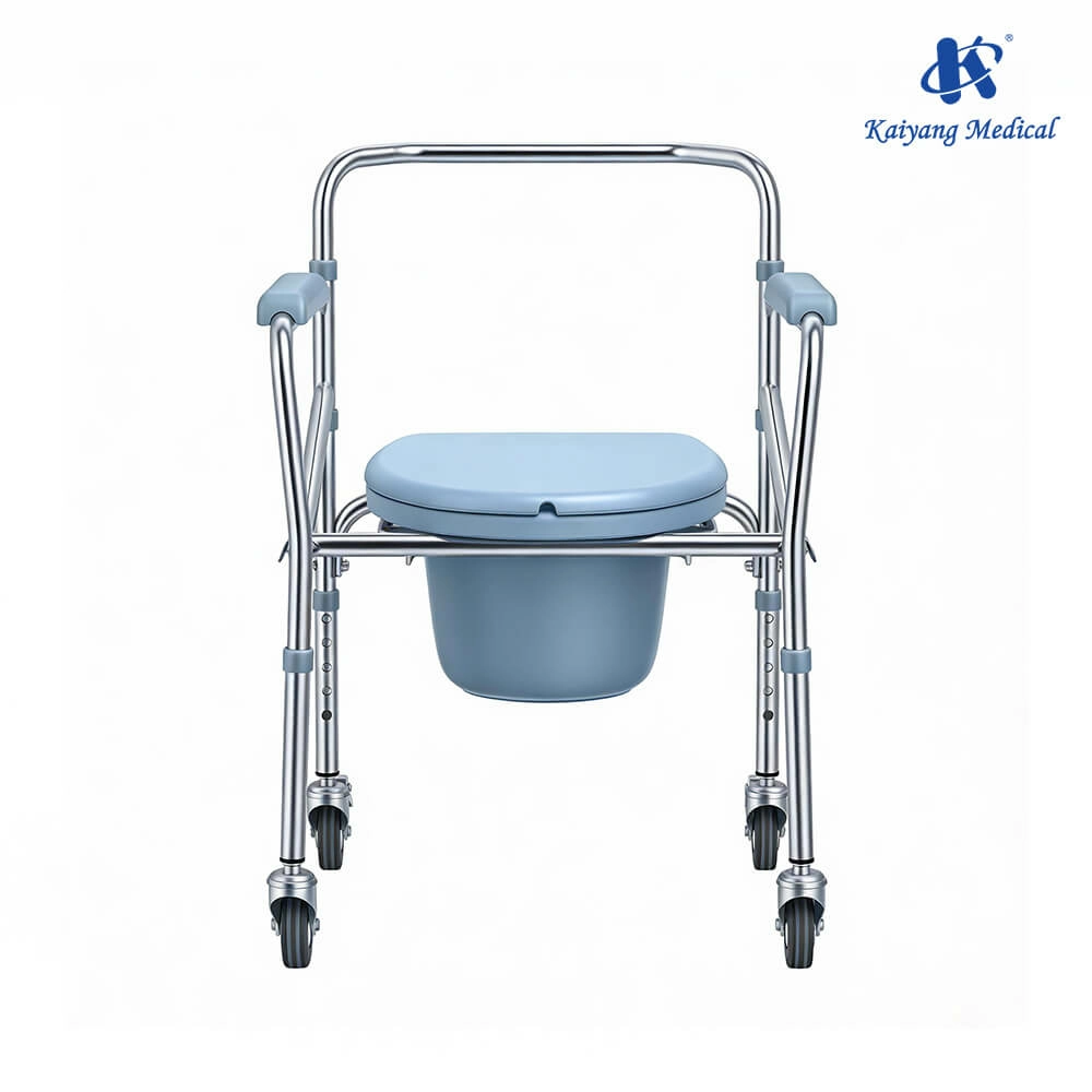 KY696 mobile commode wheelchair